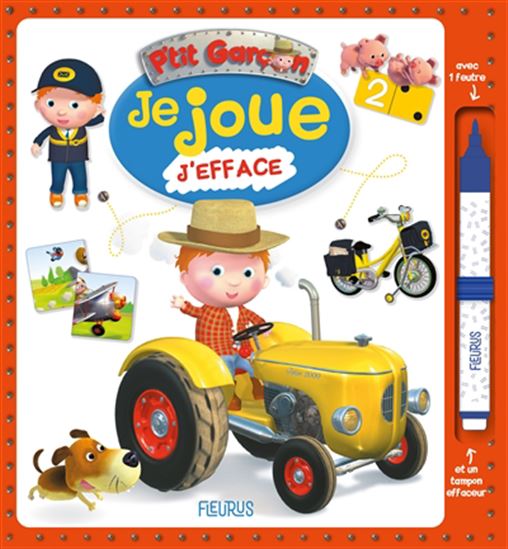 Je joue, j&#39;efface : tracteur - COLLECTIF
