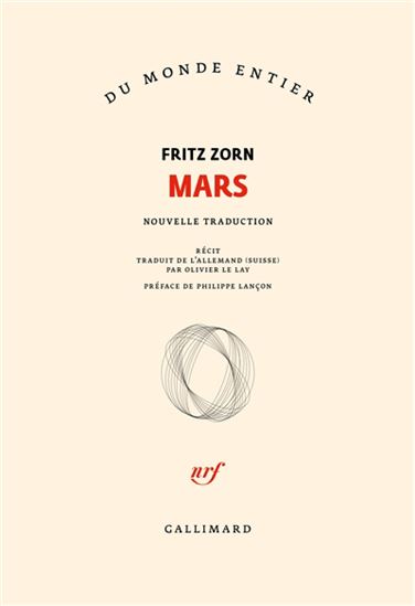 Mars N. éd. - FRITZ ZORN