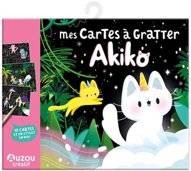Akiko : mes cartes à gratter - OPHÉLIE ORTAL