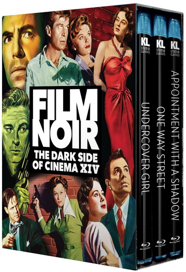 Film Noir: Dark Side Cinema 14 (Undercover Girl + 1 Way Street + Appointment with a Shadow) (Blu-ray) - RICHARD CARLSON