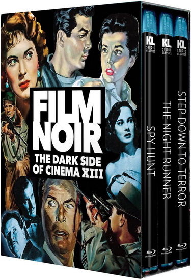 Film Noir: Dark Side of Cinema XIII (Spy Hunt + Night Runner + Step Down to Terror) (Blu-ray) - HARRY KELLER