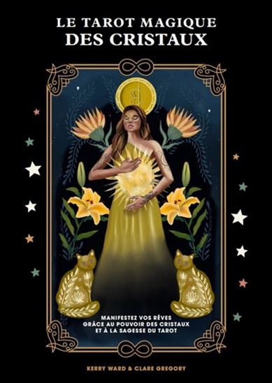 Le Tarot magique des cristaux Cof. - KERRY WARD - CLARE GREGORY