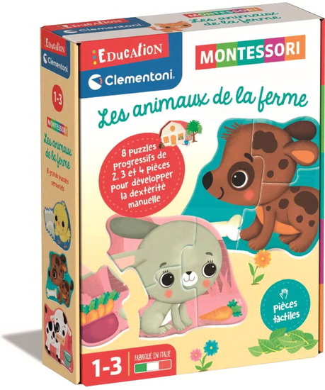 Montessori Les animaux de la ferme