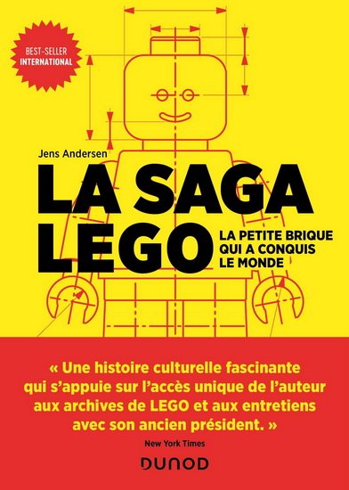 La Saga Lego : la petite brique qui a conquis le monde - JENS ANDERSEN