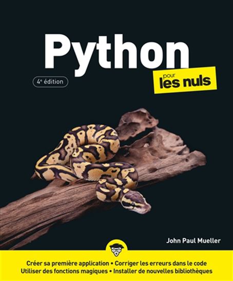 Python pour les nuls 4e éd. - JOHN MUELLER
