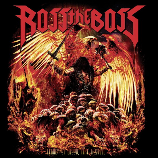 Legacy Of Blood, Fire & Steel (Vinyle 180g - Rouge) - ROSS THE BOSS