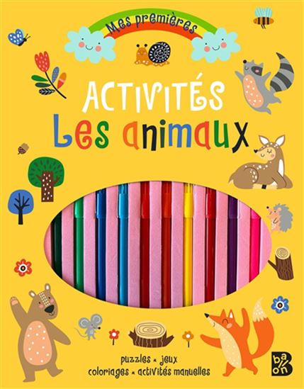 Mes premières activités : les animaux - COLLECTIF