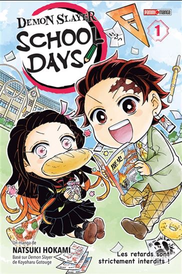 Demon slayer : school days #01 - NATSUKI HOKAMI - KOYOHARU GOTOUGE