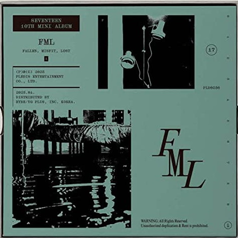 Seventeen 10th Mini Album 'FML' (Ver. A) - SEVENTEEN