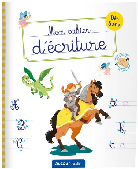 Mon cahier d'écriture lettres bâtons : contes de fées - COLLECTIF