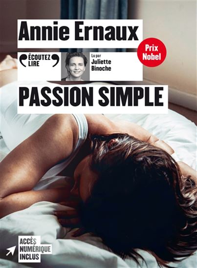 Passion simple (CD) - ANNIE ERNAUX