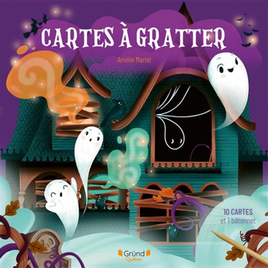 Cartes à gratter : l&#39;Halloween - AMÉLIE MARTEL