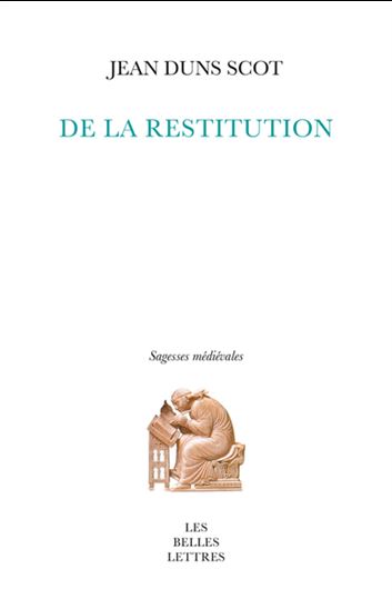 De la restitution - JOHN DUNS SCOT