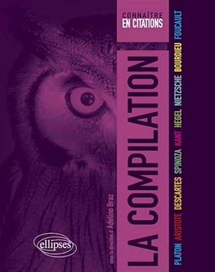 La Compilation : Platon, Aristote, Descartes, Spinoza, Kant, Hegel, Nietzsche, Bourdieu, Foucault - ADELINO BRAZ