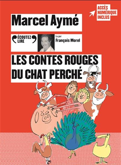 Les Contes rouges du chat perché (CD MP3) N. éd. - MARCEL AYMÉ