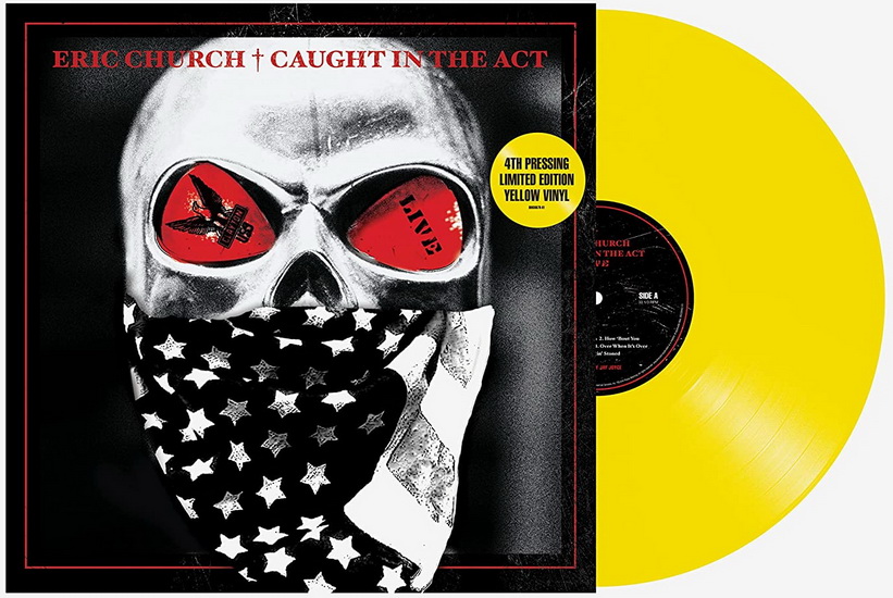Caught In The Act: Live (2 Vinyle - Jaune) - ERIC CHURCH