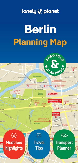 Lonely Planet Berlin City Map 2 - COLLECTIF