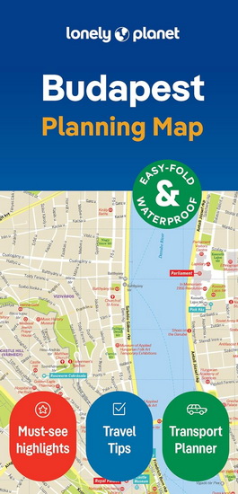 Lonely Planet Budapest City Map 2 - COLLECTIF