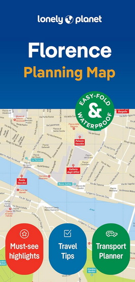 Lonely Planet Florence City Map 2 - COLLECTIF