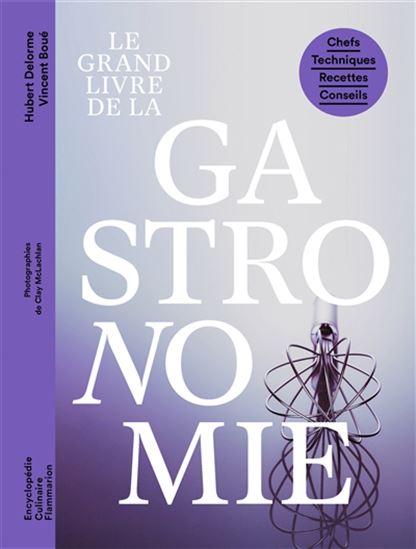 Le Grand livre de la gastronomie française N. éd. - VINCENT BOUÉ - HUBERT DELORME