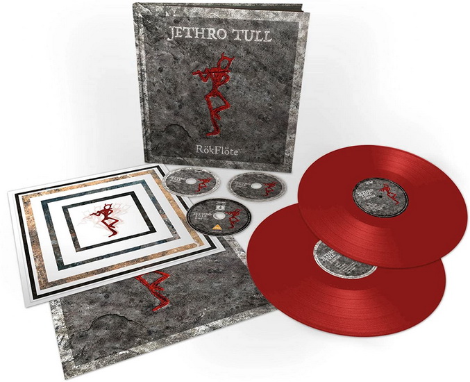Rokflote (Éd. Limitée Deluxe)(2 Vinyle Rouge Foncé + 2 CD + Blu-Ray Audio) - JETHRO TULL