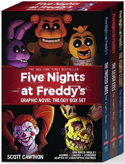 Five Nights at Freddy's Graphic Novel Trilogy Box Set - SCOTT CAWTHON - KIRA BREED-WRISLEY
