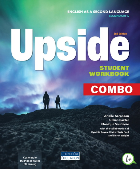 Upside: English as a Second Language, Secondary 5: Combo : Student Workbook + Anthology - Print AND Digital Versions 2nd ed. - COLLECTIF