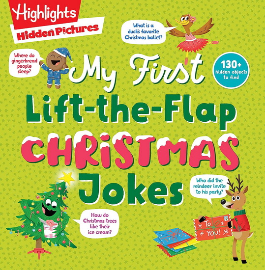 Hidden Pictures My First Lift-the-Flap Christmas Jokes - HIGHLIGHTS