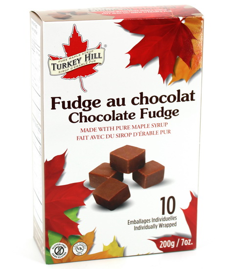 Boite fudge au chocolat à l&#39;érable 10mcx