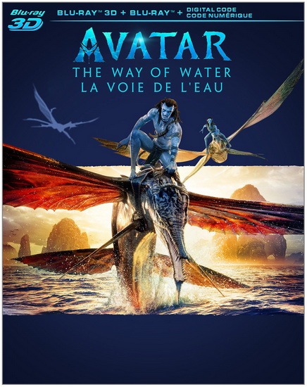 Avatar: The Way of Water (Avatar: La Voie de l&#39;Eau)(3D + Blu-ray) - JAMES CAMERON