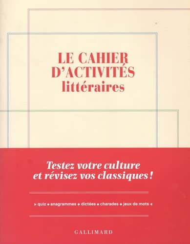 Le Cahiers de vacances littéraires - YVES CZERCZUK