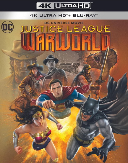 Justice League: Warworld (4K + Blu-ray) - JEFF WAMESTER