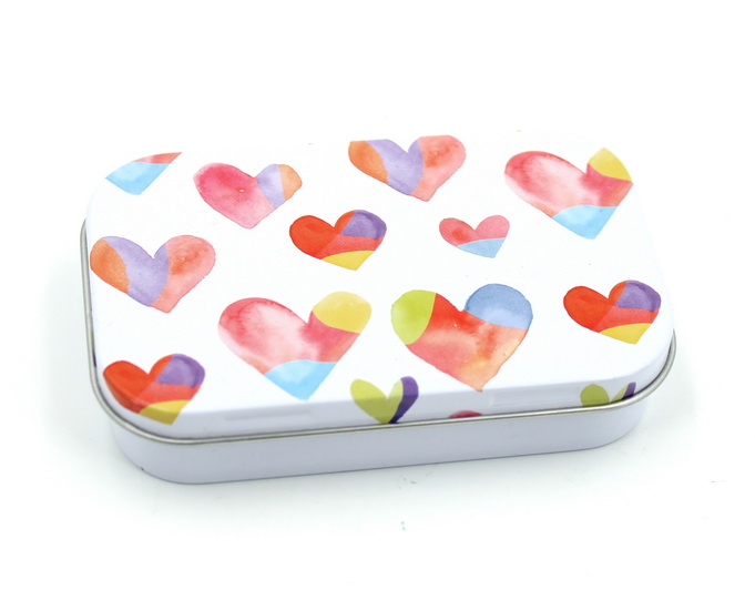 Boite carte cadeau - Cœurs