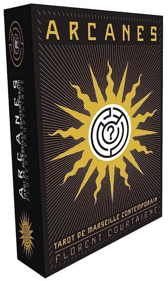 Arcanes : tarot de Marseille contemporain Cof. - FLORENT COURTAIGNE