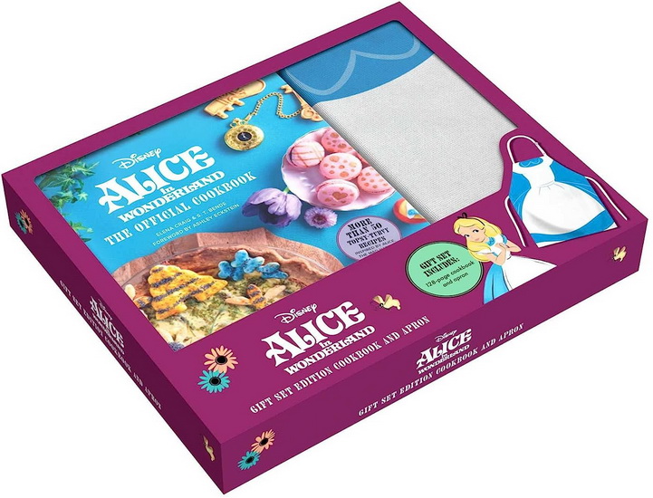 Alice in Wonderland: Gift Set Edition Cookbook and Apron - COLLECTIF