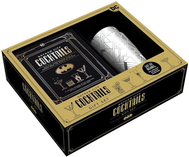 Gotham City Cocktails Gift Set - COLLECTIF
