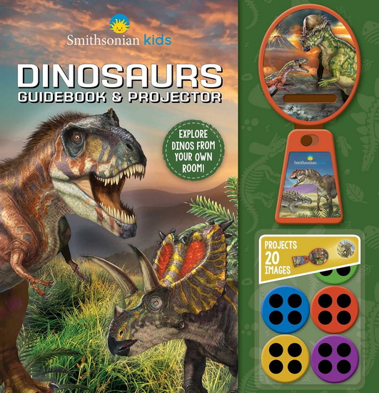Smithsonian Kids Dinosaur Guidebook & Projector - COLLECTIF