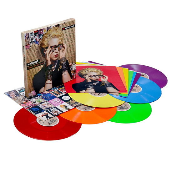 Finally Enough Love: Fifty Number Ones – Rainbow Edition (6 Vinyle - Couleurs de la Fierté) - MADONNA
