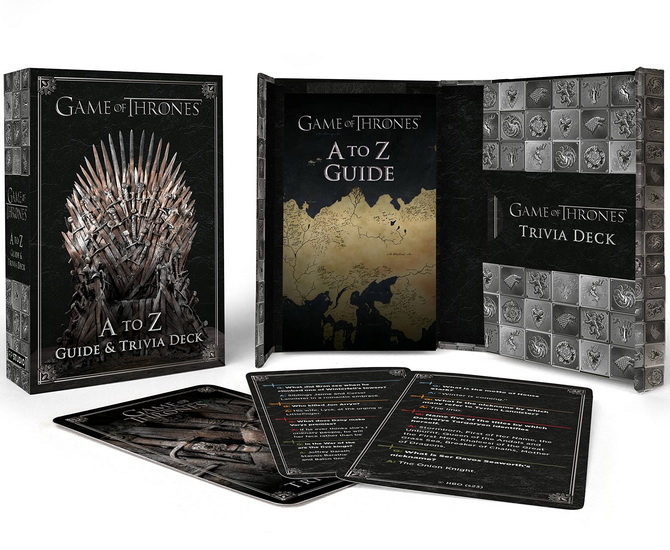 Game of Thrones: A to Z Guide & Trivia Deck - JIM MCDERMOTT
