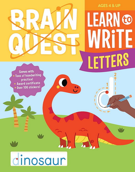 Brain Quest Learn to Write: Letters - COLLECTIF