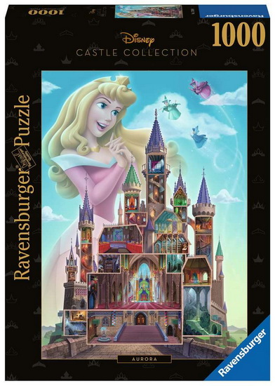 Châteaux Disney La Belle au bois dormant 1000 mcx - 12 ans et + - JEUX,  JOUETS -  - Livres + cadeaux + jeux
