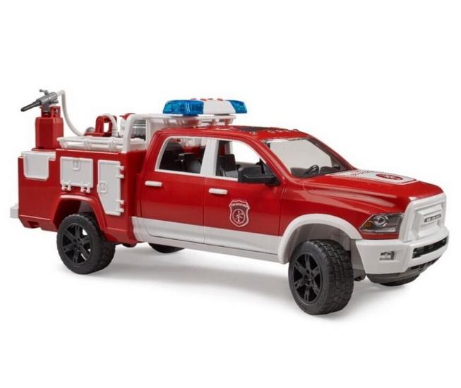 RAM 2500 Pompier sons et lumières avec figurine