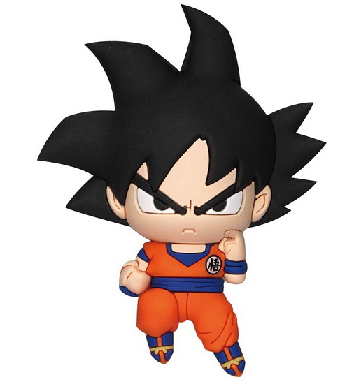 Aimant 3D mousse Goku