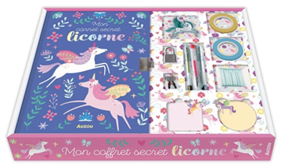  Mon coffret secret Licorne: 9782508042164: Collectif: Books