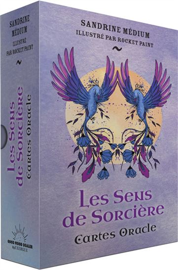 Les Sens de sorcière : oracle Cof. - SANDRINE MÉDIUM - ROCKET PAINT