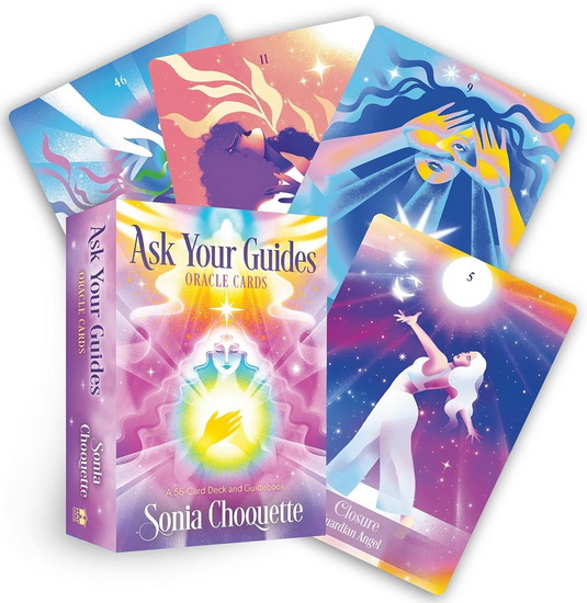 Ask Your Guides Oracle Cards, A 56-Card Deck and Guidebook - SONIA CHOQUETTE