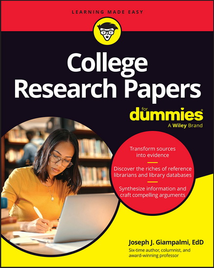 College Research Papers For Dummies - JOSEPH J GIAMPALMI
