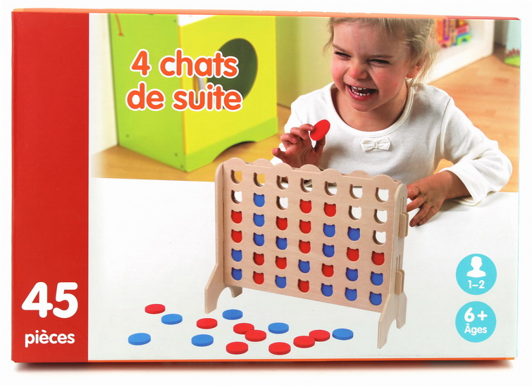 Jeu 4 en ligne des chats