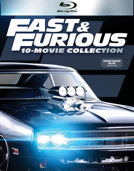 Fast & Furious 10-Movie Collection (Blu-ray) - DIVERS