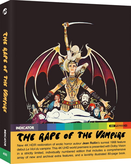 The Rape of the Vampire (4K + Blu-ray) - JEAN ROLLIN